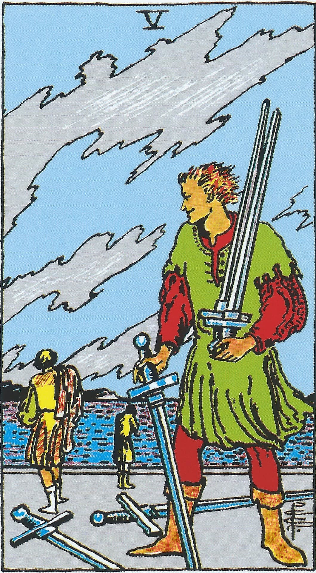 Five of Swords Tarot Card