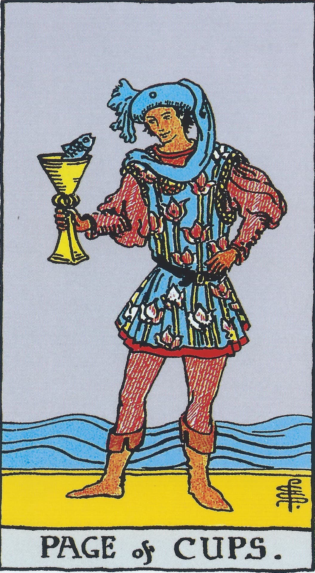 Page of Cups Tarot Card