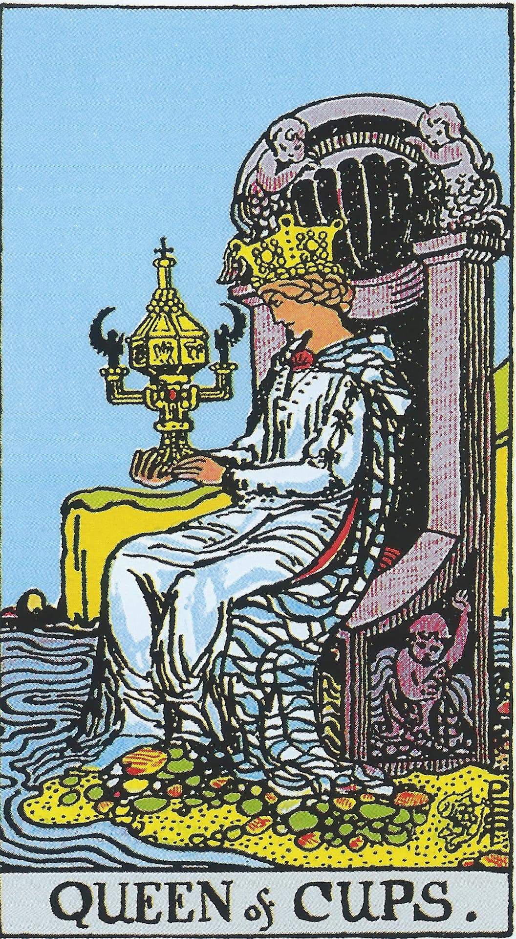 Queen of Cups Tarot Card